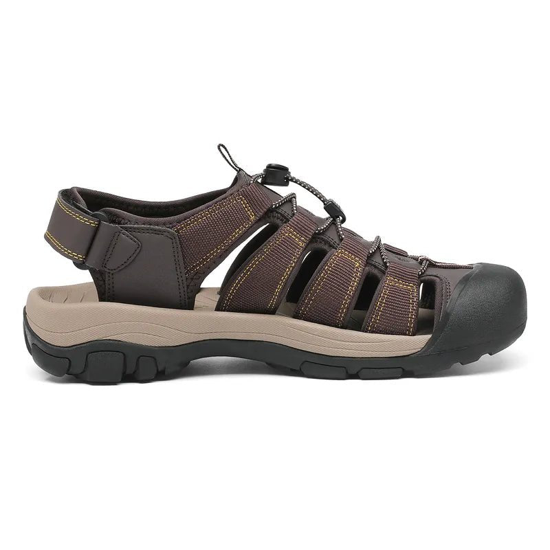 Men's Outdoor Trekking Sandals with Mesh Upper - Lexians