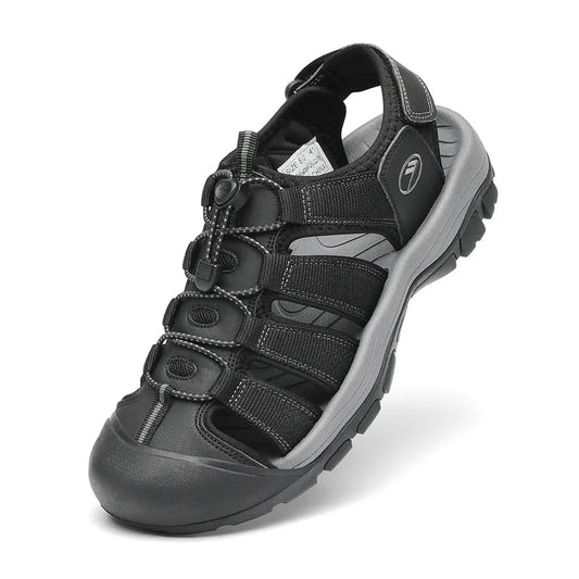 Men's Outdoor Trekking Sandals with Mesh Upper - Lexians
