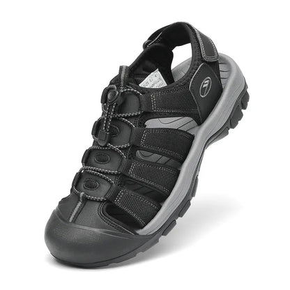 Men's Outdoor Trekking Sandals with Mesh Upper - Lexians