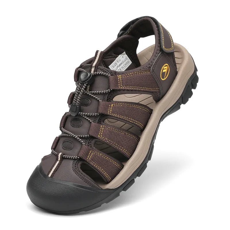 Men's Outdoor Trekking Sandals with Mesh Upper - Lexians