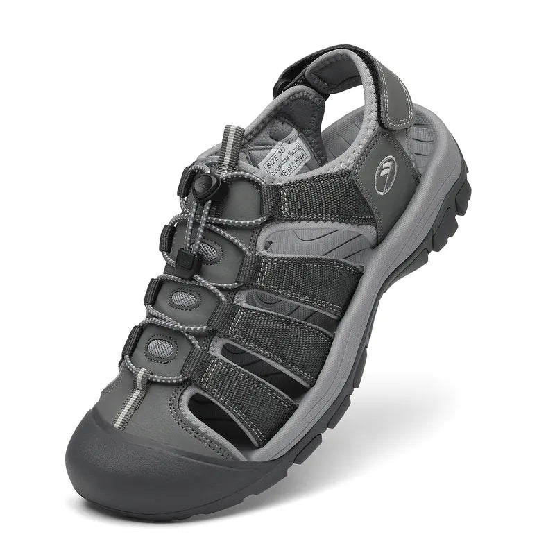 Men's Outdoor Trekking Sandals with Mesh Upper - Lexians