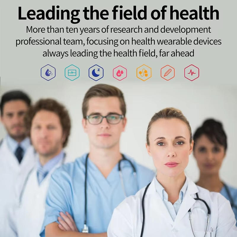 "Men's smartwatch with health monitoring, sleek alloy frame, bright display, and SOS feature for seniors' daily wellness."