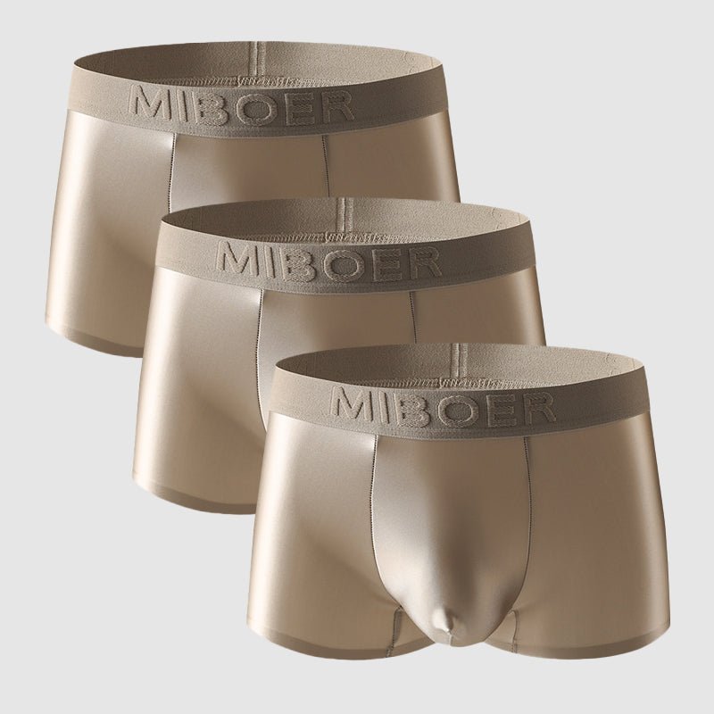 Men's Ultra - Soft Satin Boxers with Stretch Comfort - Lexians