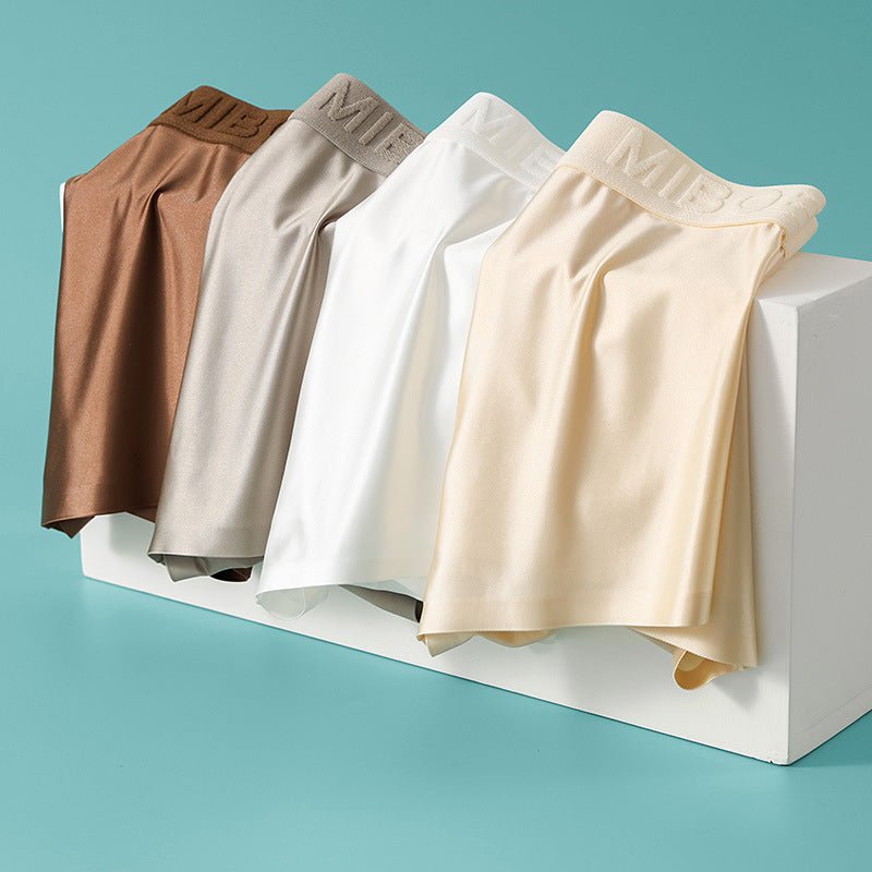 Men's Ultra - Soft Satin Boxers with Stretch Comfort - Lexians