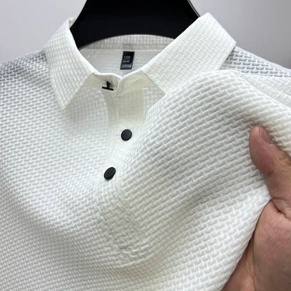Men's Venice Polo Shirt - Modern Knitted Style - Lexians