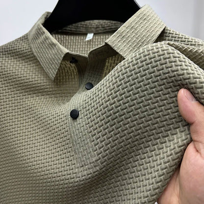 Men's Venice Polo Shirt - Modern Knitted Style - Lexians