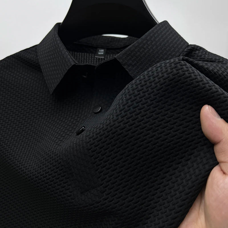 Men's Venice Polo Shirt - Modern Knitted Style - Lexians