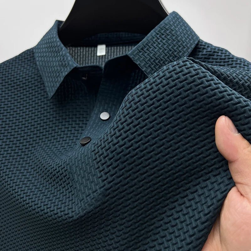 Men's Venice Polo Shirt - Modern Knitted Style - Lexians