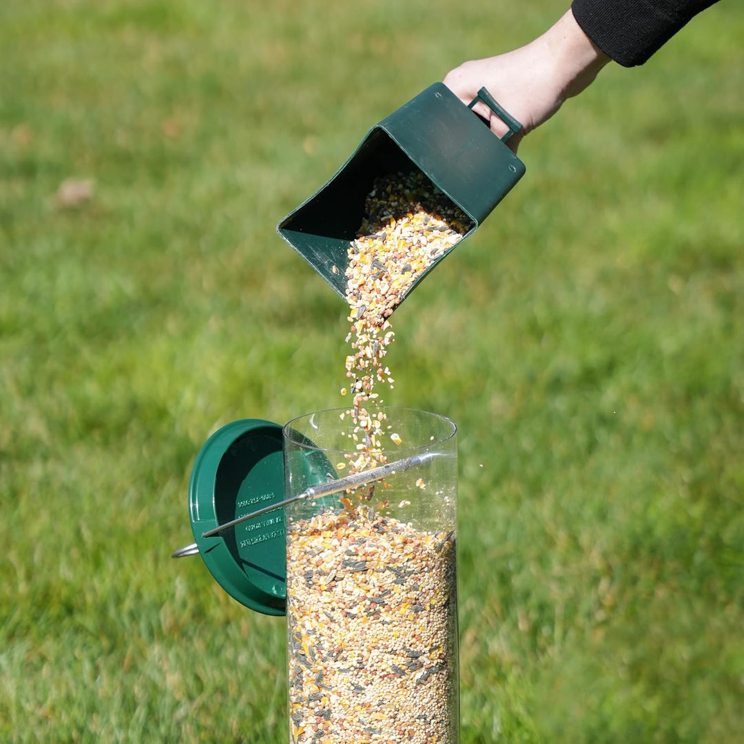 Metal Squirrel Proof Hanging Bird Feeder with Spinning Perch - Lexians