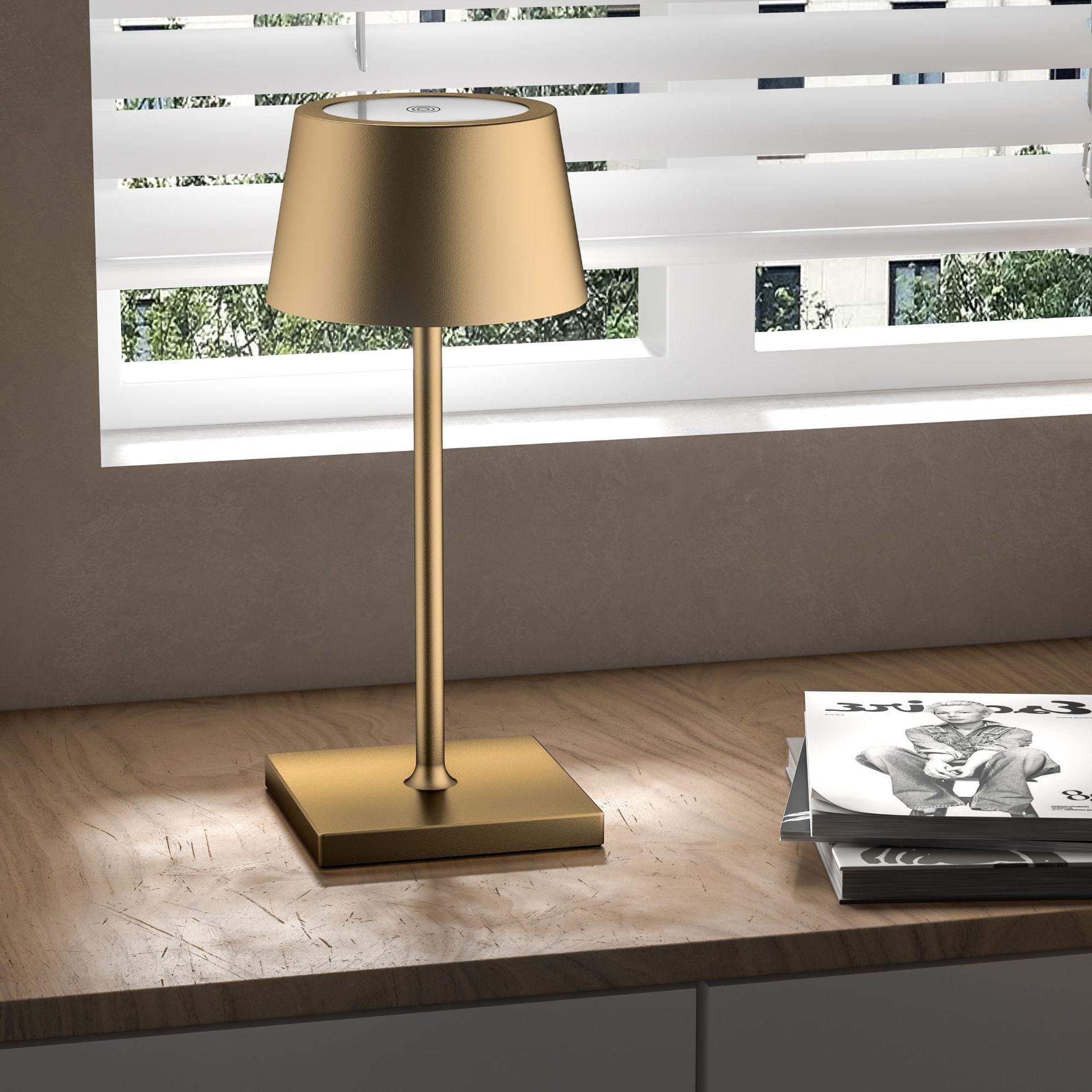 Mini Cordless LED Table Lamp with Touch Sensor - Lexians