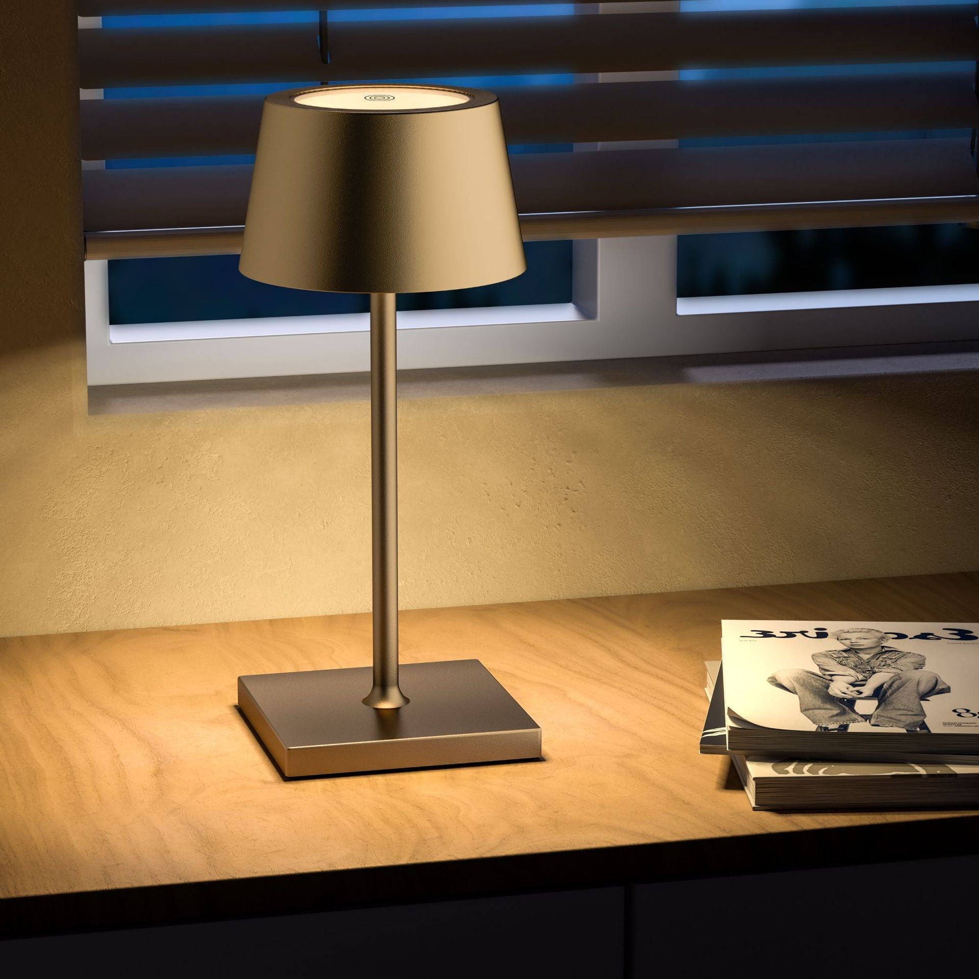 Mini Cordless LED Table Lamp with Touch Sensor - Lexians