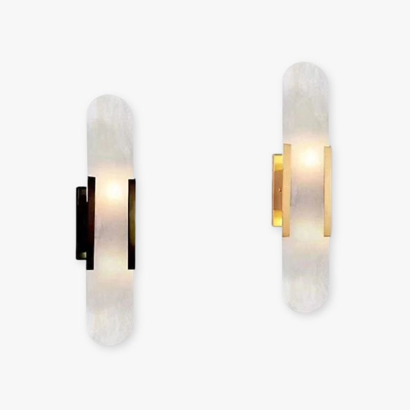 Modern Black and Gold LED Wall Lamp for Dining Room - Lexians