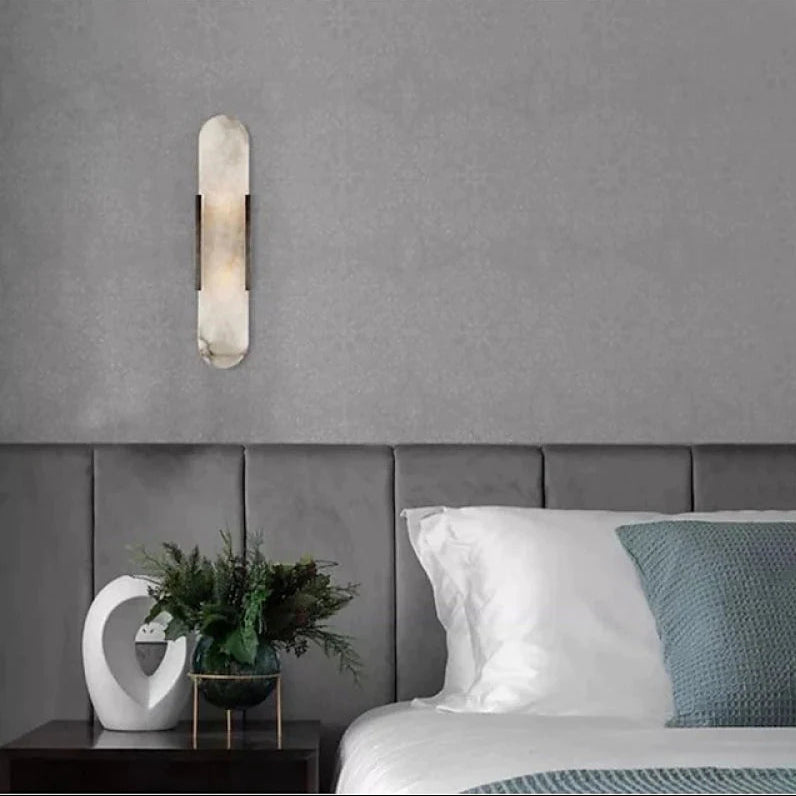 Modern Black and Gold LED Wall Lamp for Dining Room - Lexians