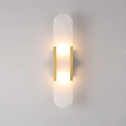 Modern Black and Gold LED Wall Lamp for Dining Room - Lexians