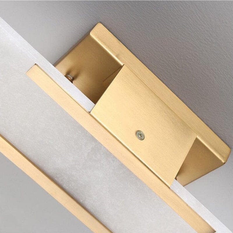 Modern Black and Gold LED Wall Lamp for Dining Room - Lexians