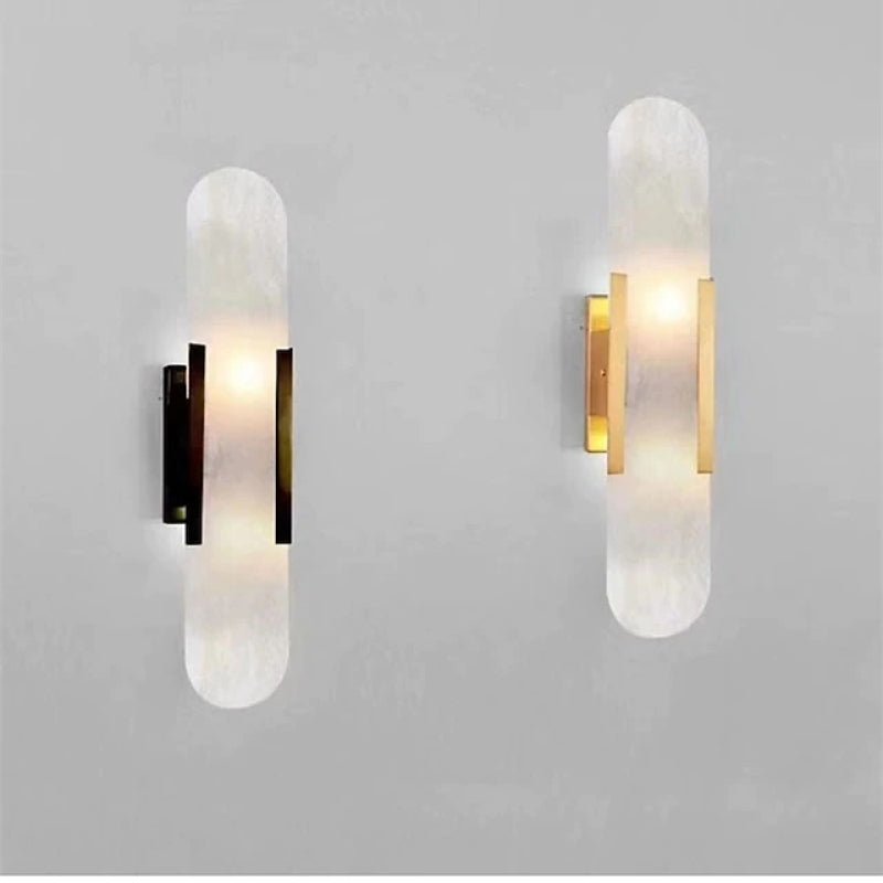 Modern Black and Gold LED Wall Lamp for Dining Room - Lexians