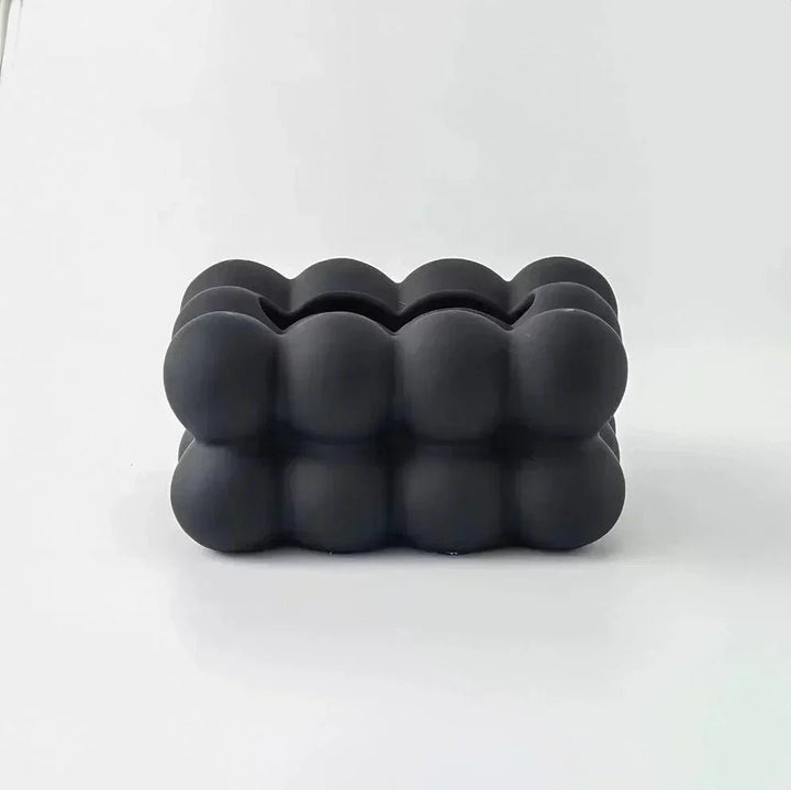 Modern Bubble Ceramic Tissue Box - Durable & Stylish - Lexians