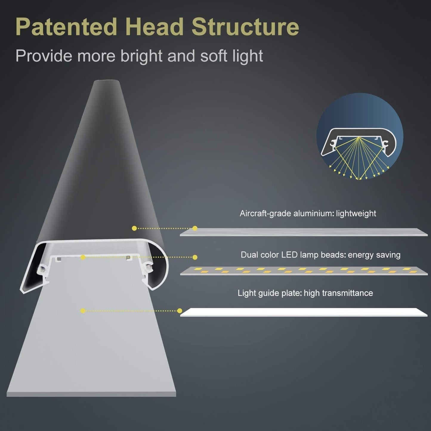 Modern LED Architect Clamp Task Table Lamp - Lexians