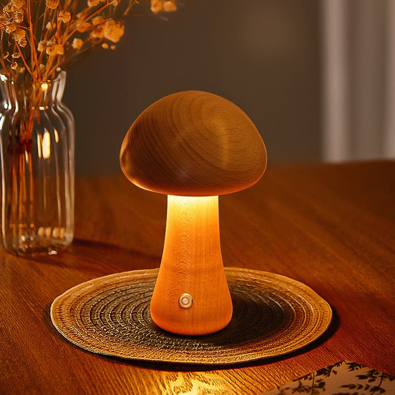 Modern LED Touch Mushroom Table Lamp for Bedroom - Lexians