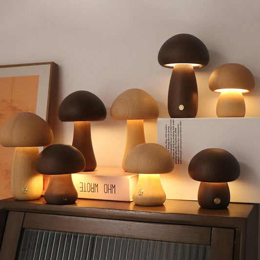 Modern LED Touch Mushroom Table Lamp for Bedroom - Lexians