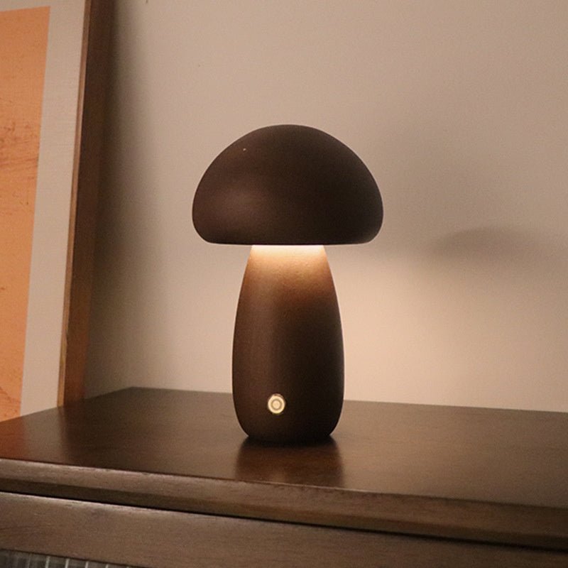 Modern LED Touch Mushroom Table Lamp for Bedroom - Lexians