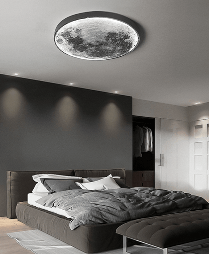 Modern Lunar LED Wall Lamp for Cozy Nights - Lexians