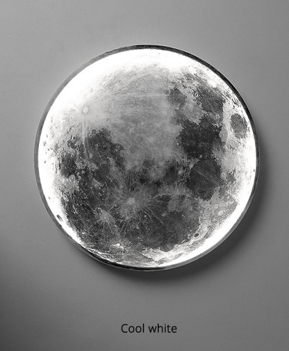 Modern Lunar LED Wall Lamp for Cozy Nights - Lexians