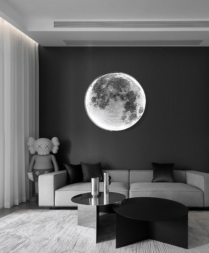 Modern Lunar LED Wall Lamp for Cozy Nights - Lexians
