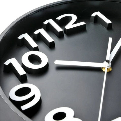 Modern Minimalist Wall Clock - Sleek Home Design - Lexians