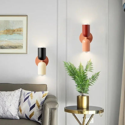 Modern Nordic Double Head LED Wall Lamp - Lexians