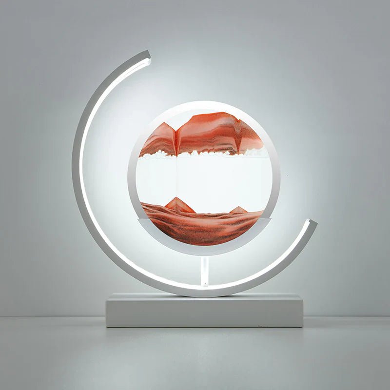 Modern Sand Motion Table Lamp with LED Light - Lexians