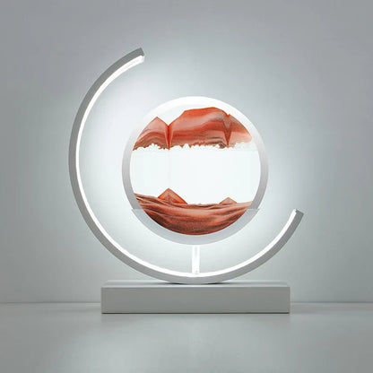Modern Sand Motion Table Lamp with LED Light - Lexians