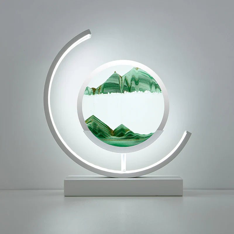 Modern Sand Motion Table Lamp with LED Light - Lexians