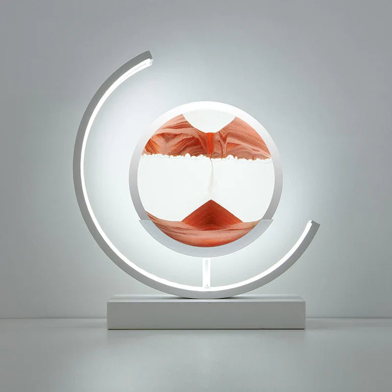 Modern Sand Motion Table Lamp with LED Light - Lexians
