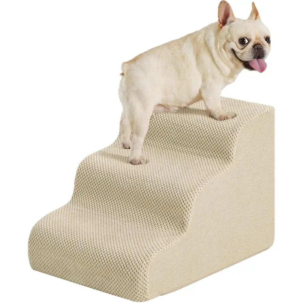 Modular Stackable Foam Ramp Dog Stairs for Small & Senior Dogs - Lexians