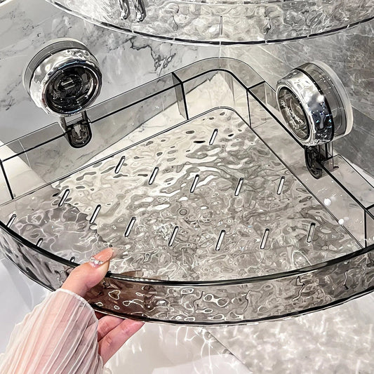 No - Drill Bathroom Wall Storage with Strong Suction Cups - Lexians