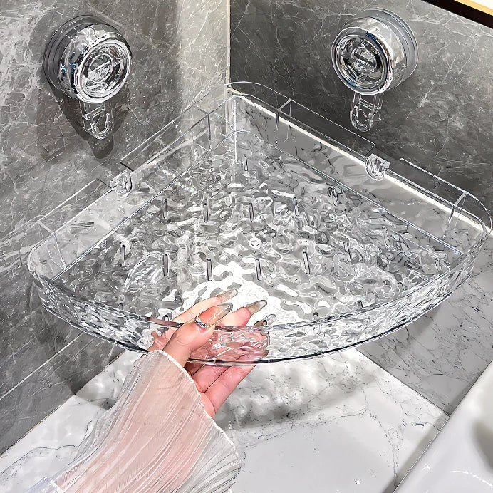 No - Drill Bathroom Wall Storage with Strong Suction Cups - Lexians
