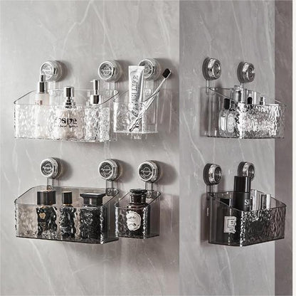 No - Drill Bathroom Wall Storage with Strong Suction Cups - Lexians