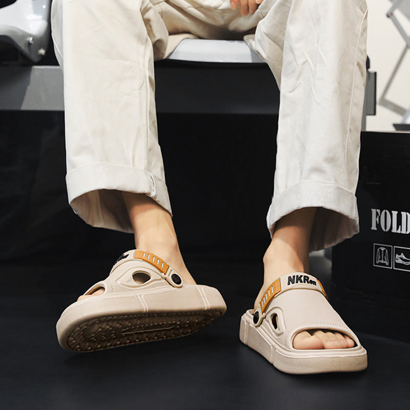 Ultimate men's summer comfort sandals, non-slip design.