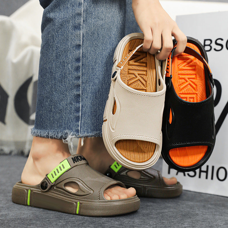 Men's non-slip beach sandals for ultimate summer comfort.
