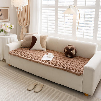 Non - Slip Pet Couch Cover with Soft Flannel Finish - Lexians