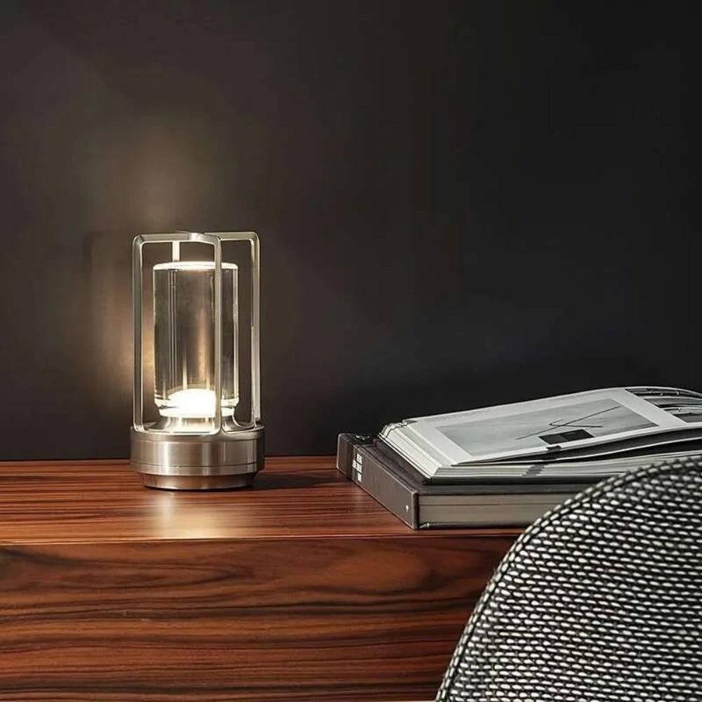 Nordic Crystal Lantern Lamp - Cordless & Rechargeable - Lexians