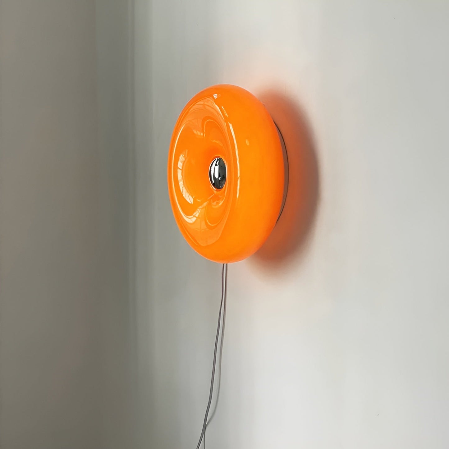 Orange Donut - Shaped LED Wall & Table Lamp for Versatile Decoration - Lexians