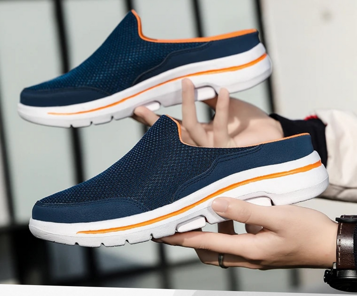 Flexible & lightweight men's orthopedic shoes. Barefoot comfort, non-slip sole for everyday wear.