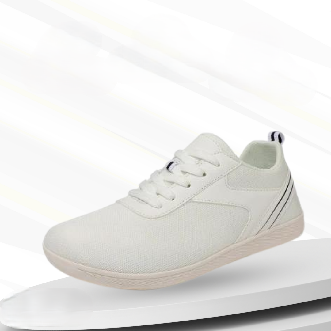 Stylish unisex Viona barefoot sneakers for everyday wear, offering orthopedic support & comfort for walking.