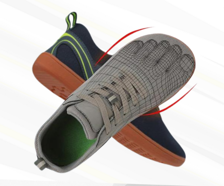 Unisex Viona orthopedic barefoot sneakers for enhanced comfort, support & foot pain relief. Everyday health footwear.