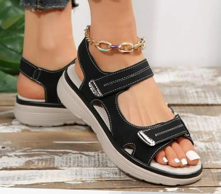 Health shoes: Women's orthopedic sandals providing bunion relief, arch support & comfortable summer wear.