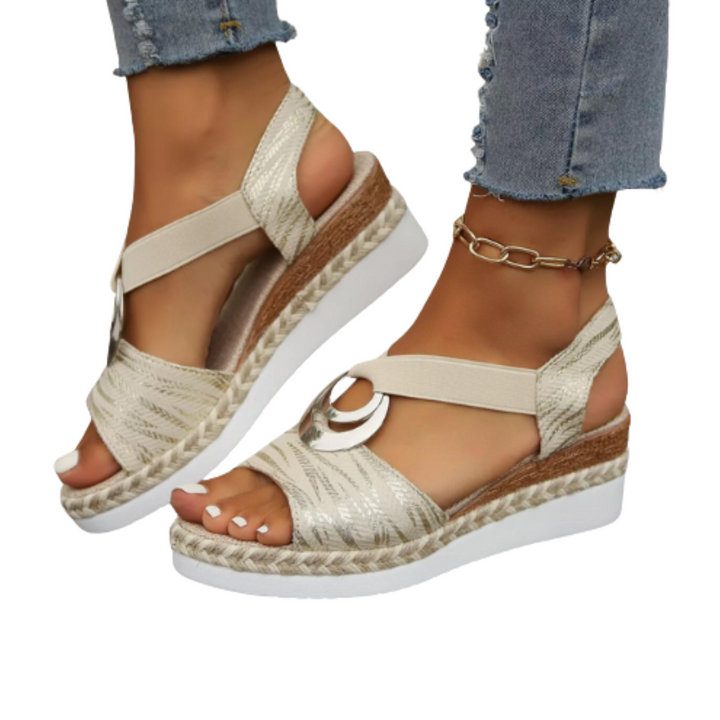 Women's cloud-soft orthopedic sandals with arch support for ultimate comfort & pain relief, ideal for walking.