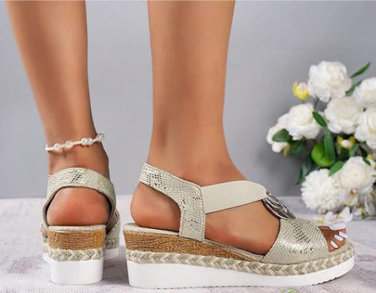 Women's summer orthopedic sandals offering superior arch support & comfort for casual wear & long walks.