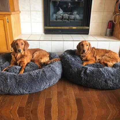 Orthopedic Calming Dog Bed with Memory Foam Support - Lexians
